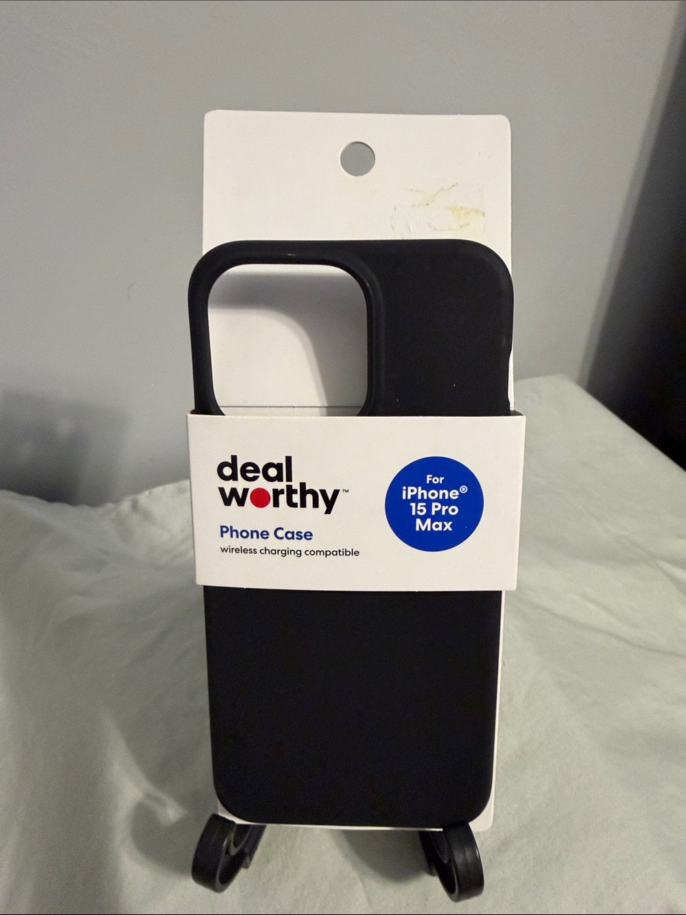 iPhone 15 Pro Max Deal Worthy Black Phone Case